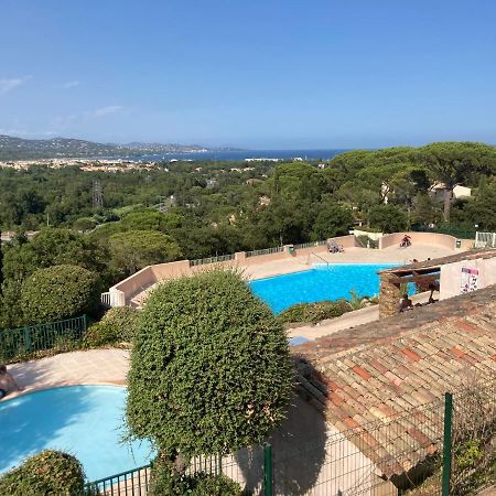 Appartement Vue Mer Golfe De Saint-Tropez Cogolin Kültér fotó