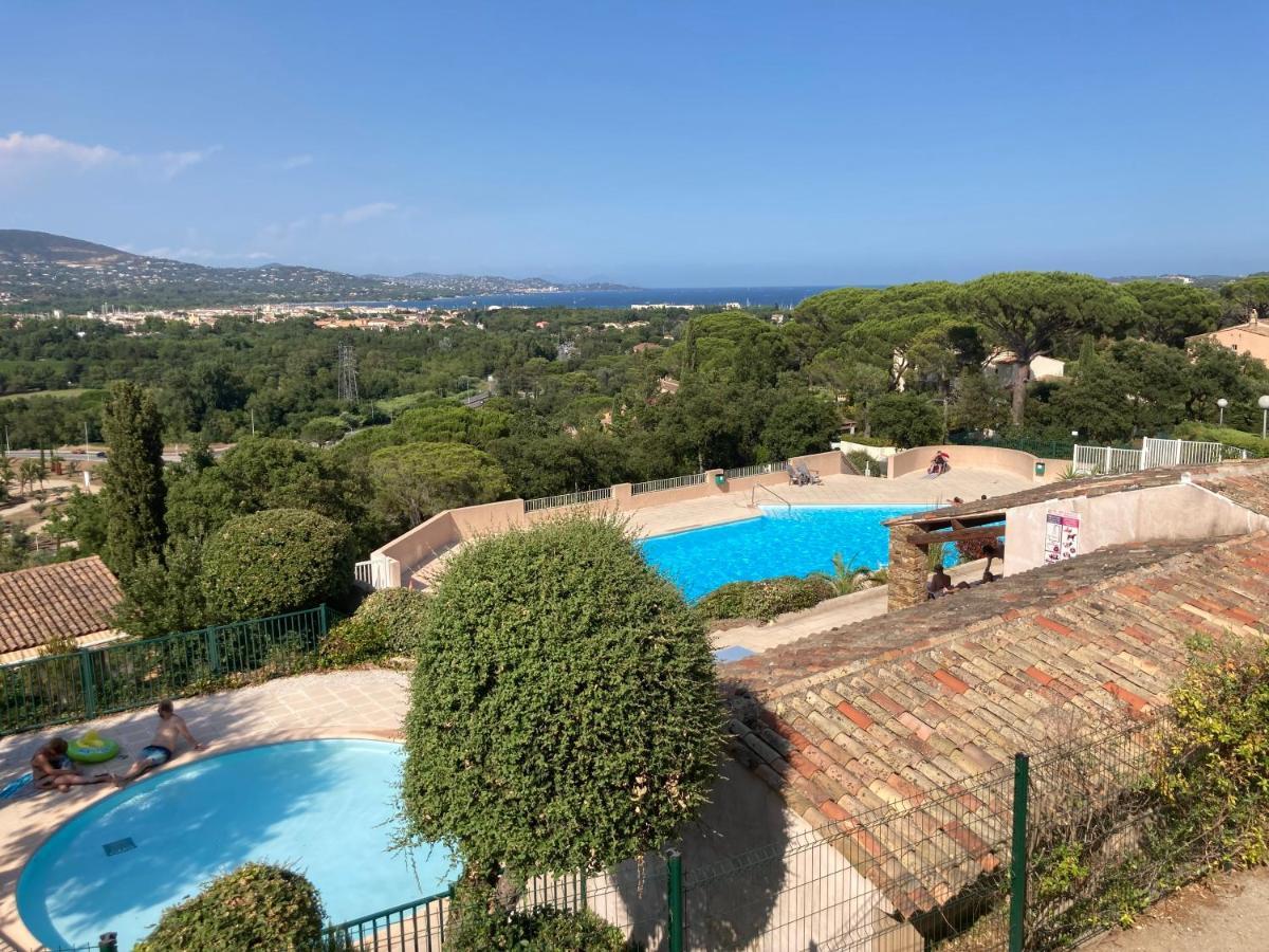 Appartement Vue Mer Golfe De Saint-Tropez Cogolin Kültér fotó