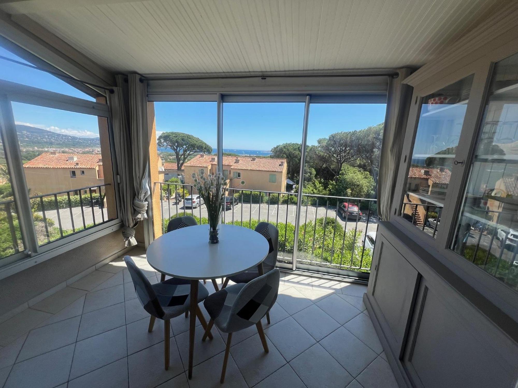 Appartement Vue Mer Golfe De Saint-Tropez Cogolin Kültér fotó